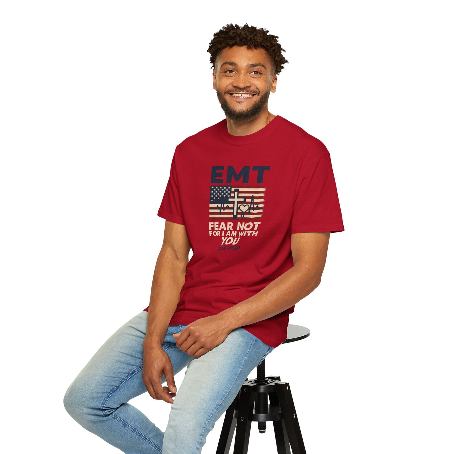 EMT "Fear Not For I Am With You" T-Shirt