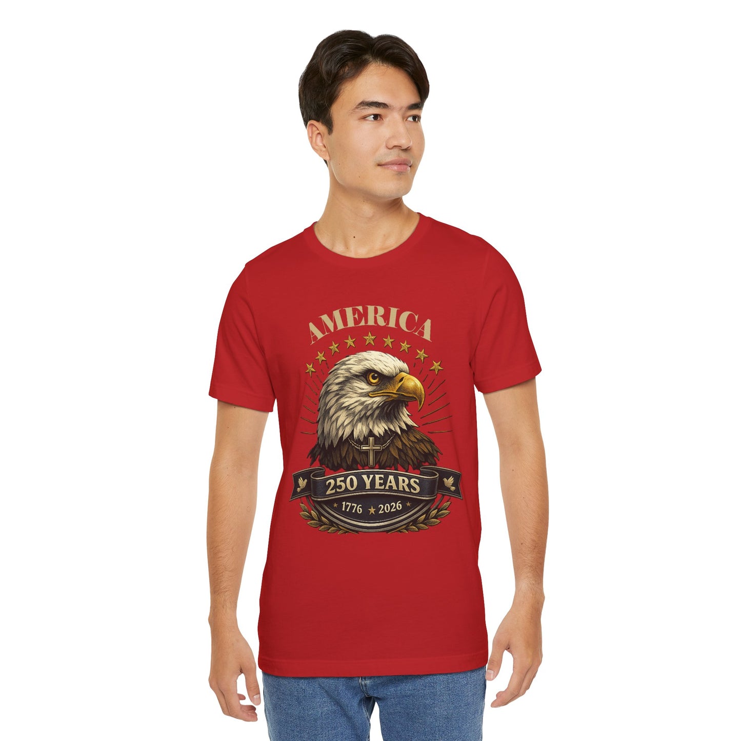 America 250th Anniversary Eagle T-Shirt — 1776–2026 Patriotic Tee