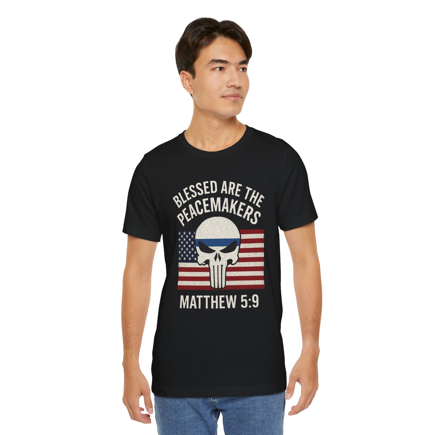 Matthew 5:9 "Blessed Are the Peacemakers" T-Shirt