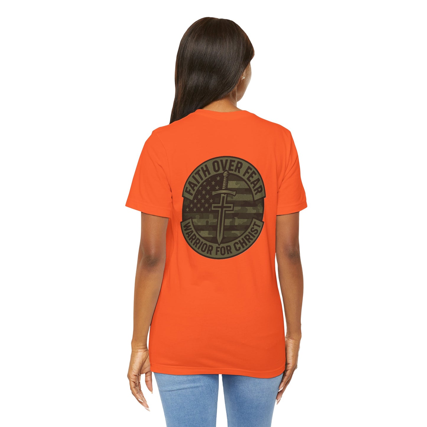 Faith Over Fear "Warrior for Christ" T-Shirt