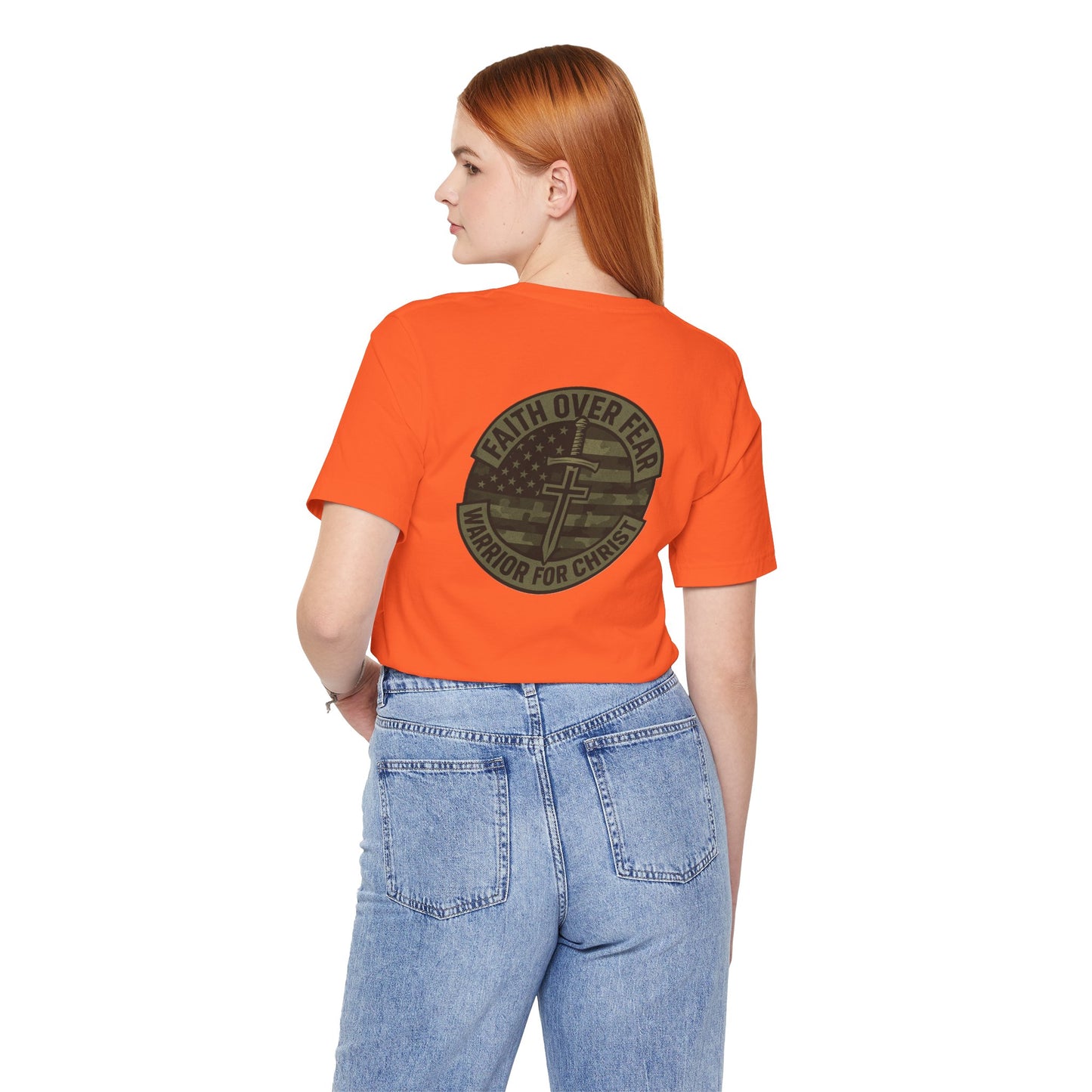 Faith Over Fear "Warrior for Christ" T-Shirt