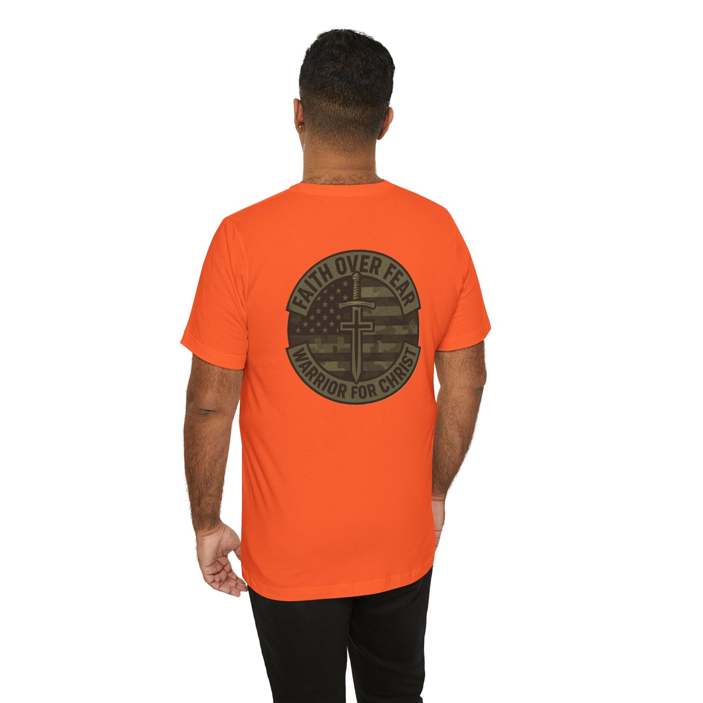 Faith Over Fear "Warrior for Christ" T-Shirt