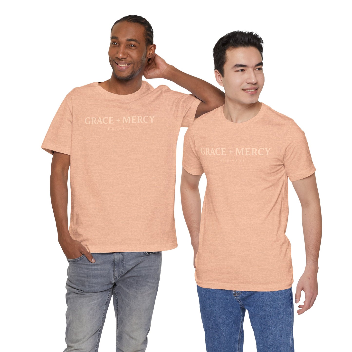 Grace + Mercy Graphic T-Shirt — Faith-Inspired Christian Tee
