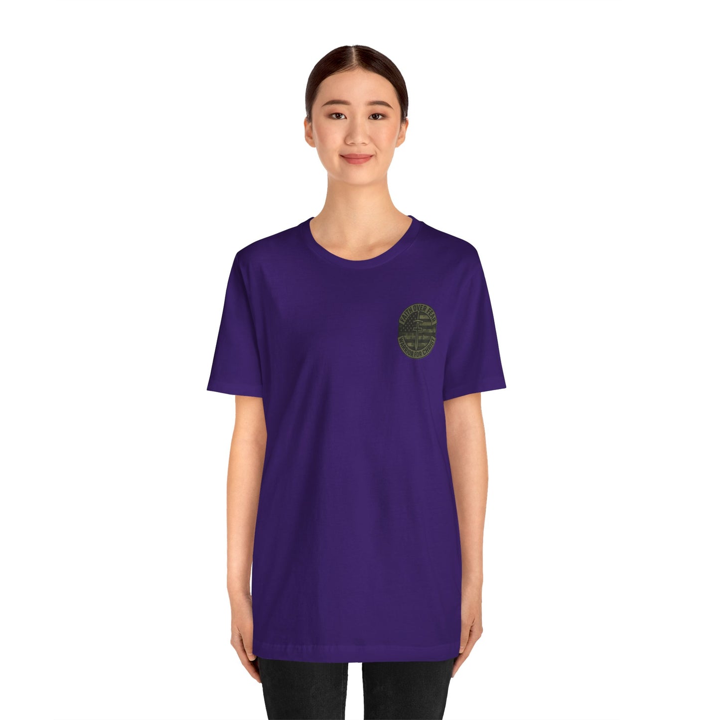 Faith Over Fear "Warrior for Christ" T-Shirt