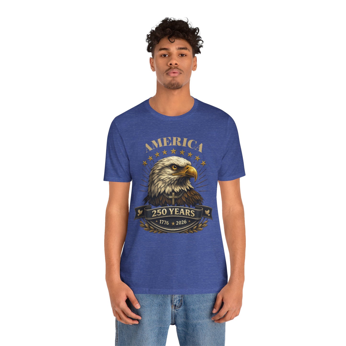 America 250th Anniversary Eagle T-Shirt — 1776–2026 Patriotic Tee