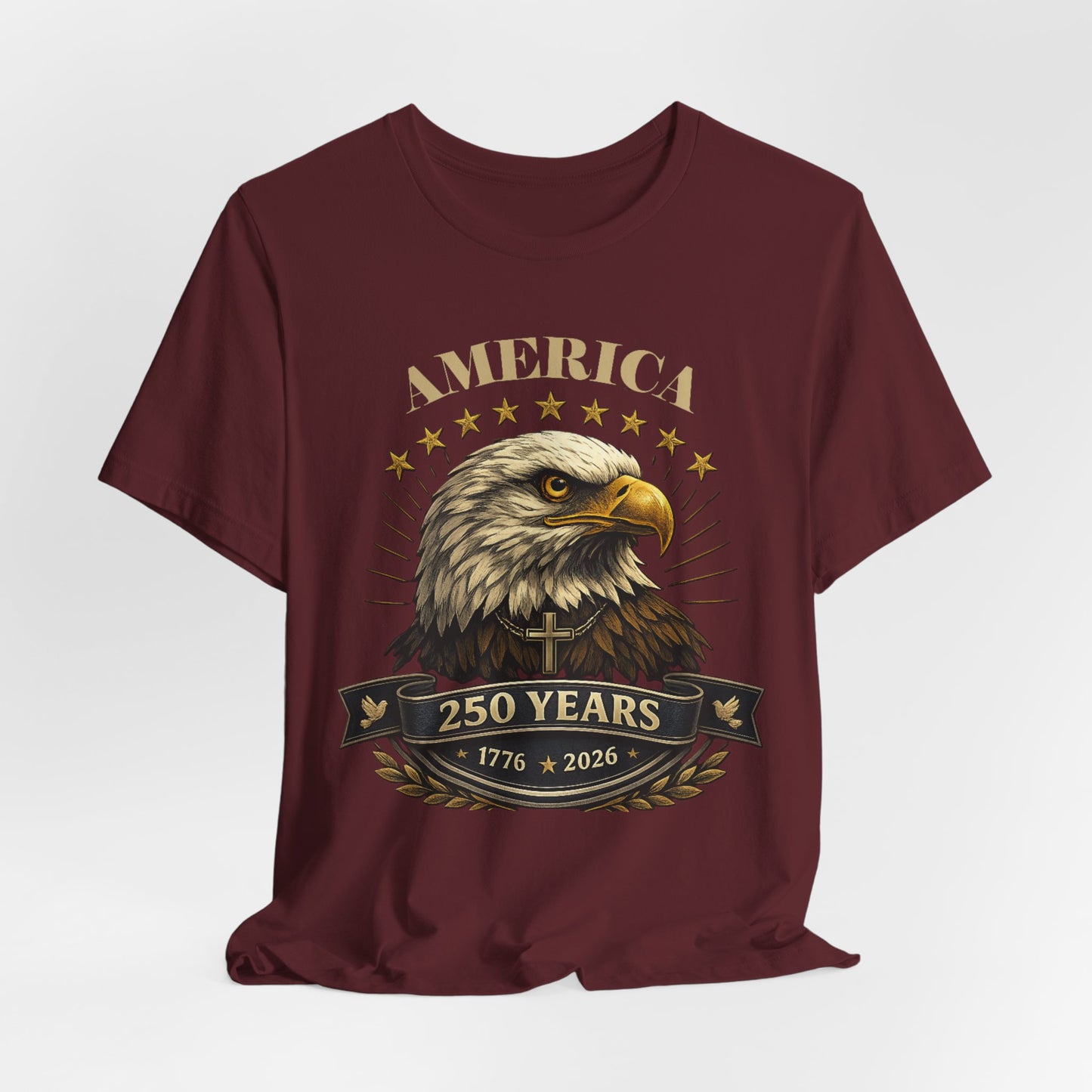 America 250th Anniversary Eagle T-Shirt — 1776–2026 Patriotic Tee