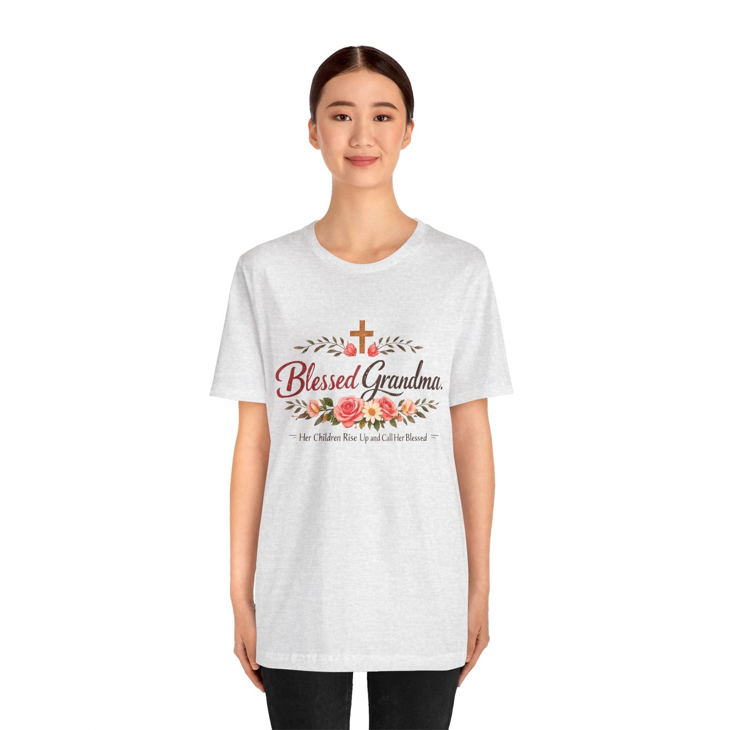 Blessed Grandma Floral Tee