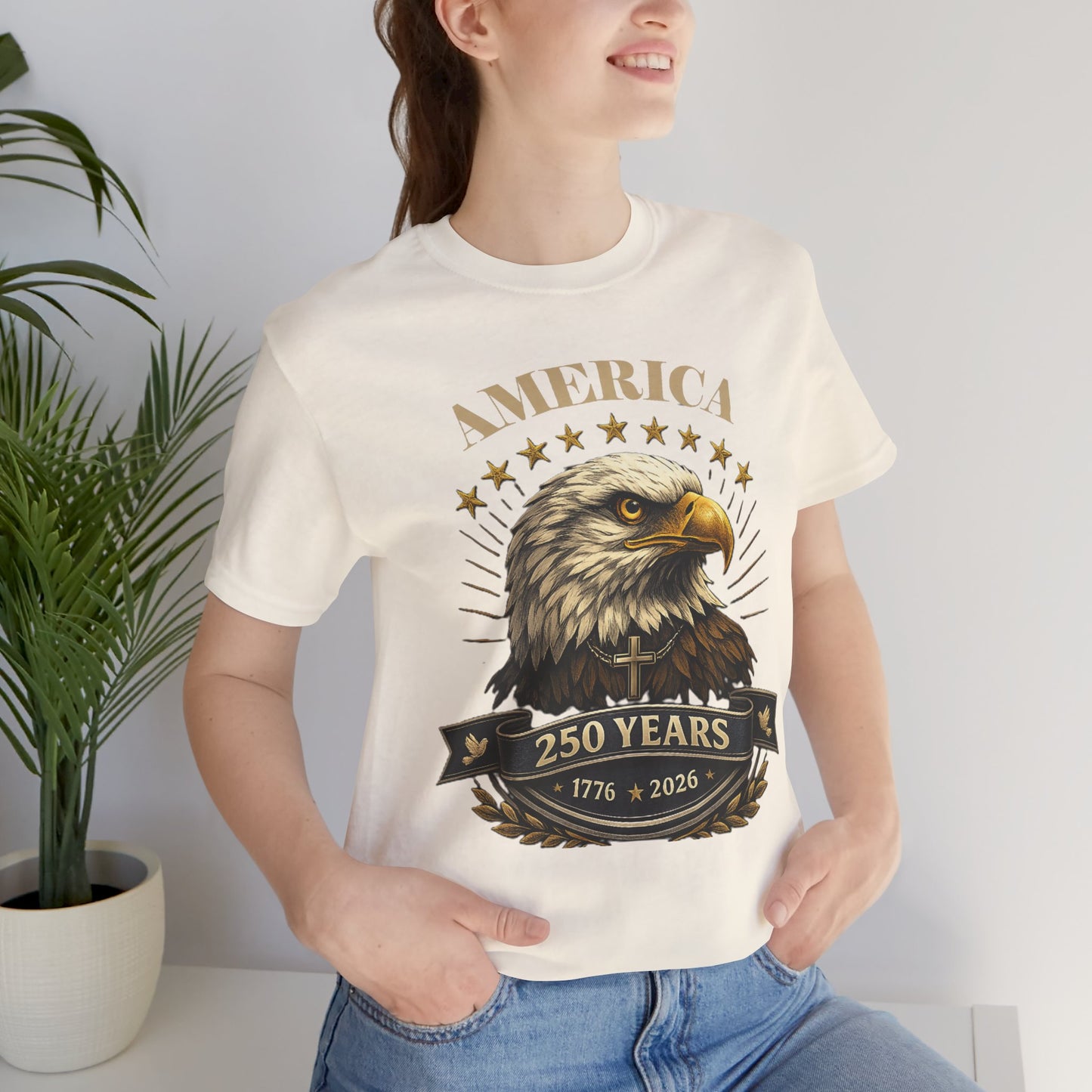 America 250th Anniversary Eagle T-Shirt — 1776–2026 Patriotic Tee