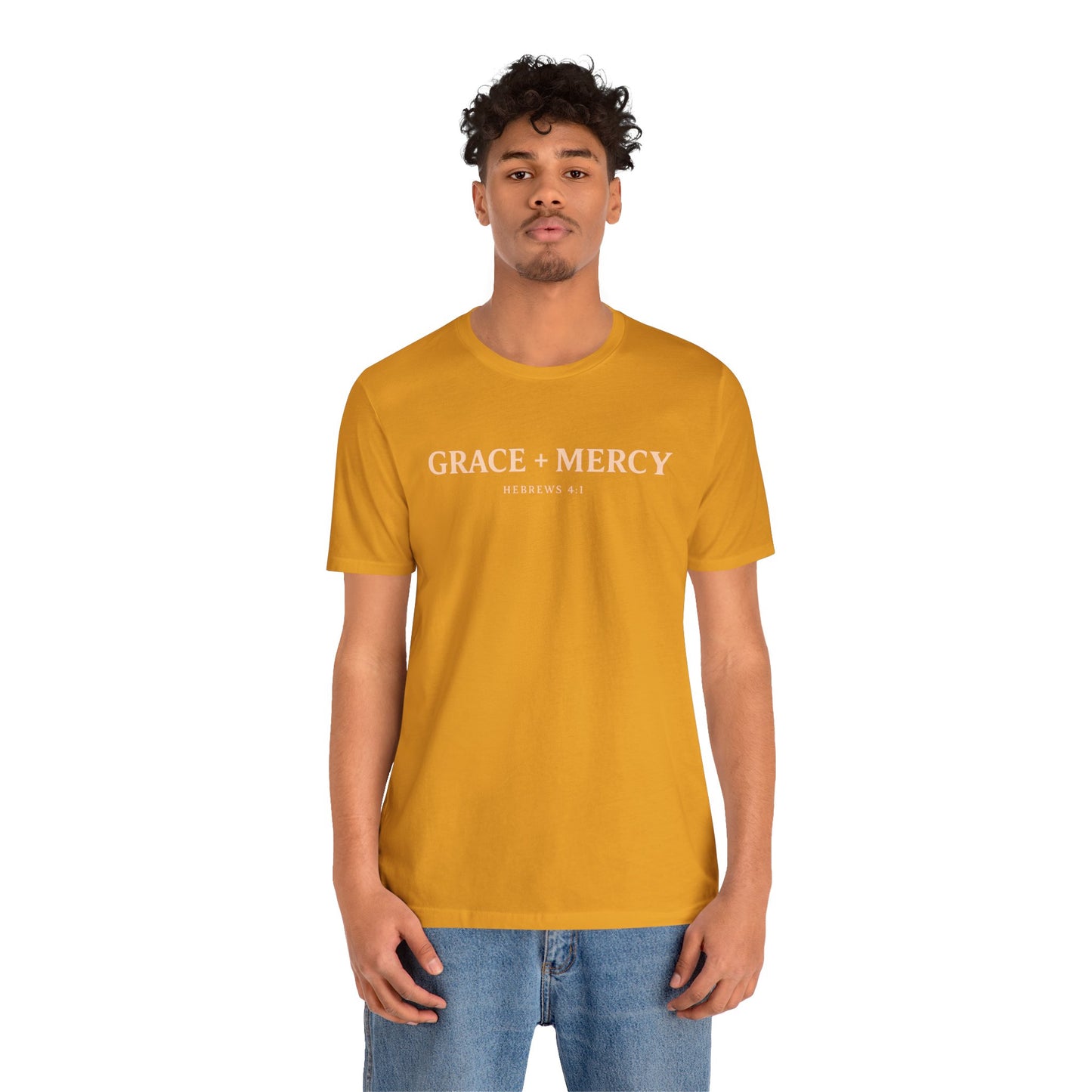 Grace + Mercy Graphic T-Shirt — Faith-Inspired Christian Tee
