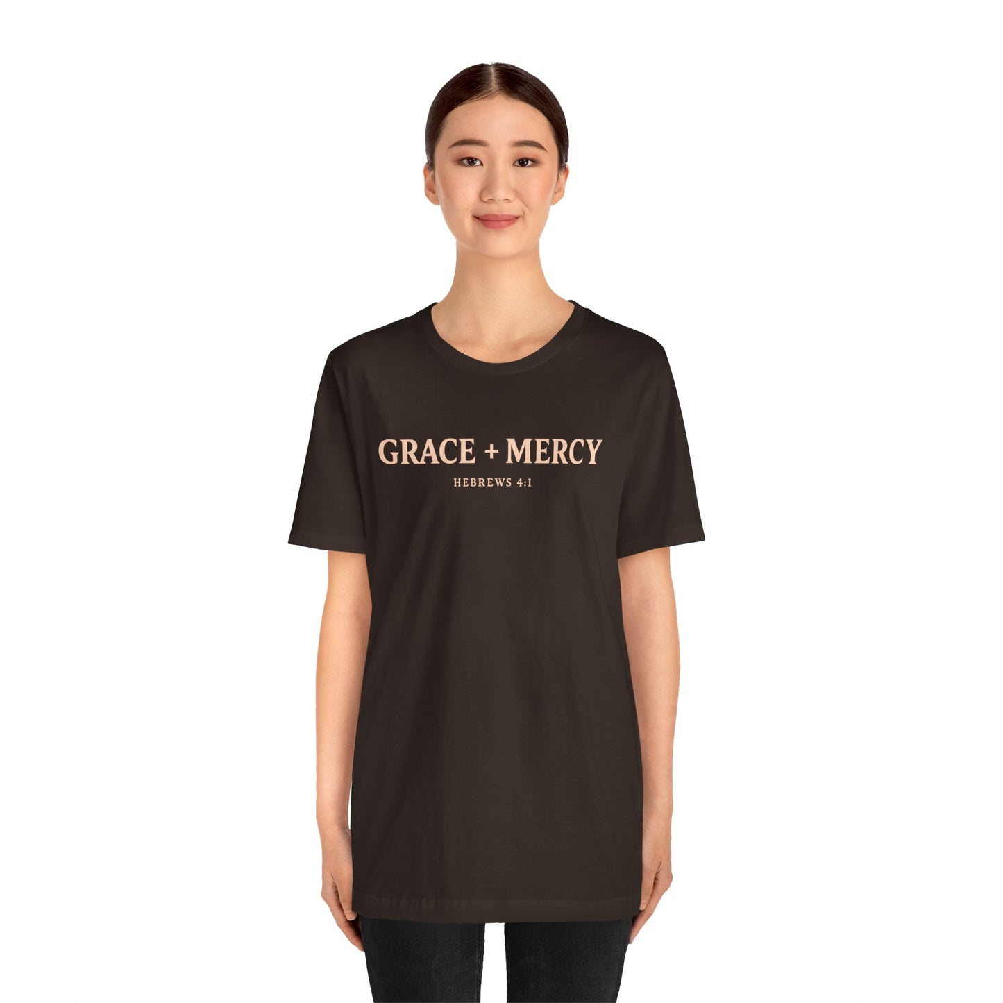 Grace + Mercy Graphic T-Shirt — Faith-Inspired Christian Tee