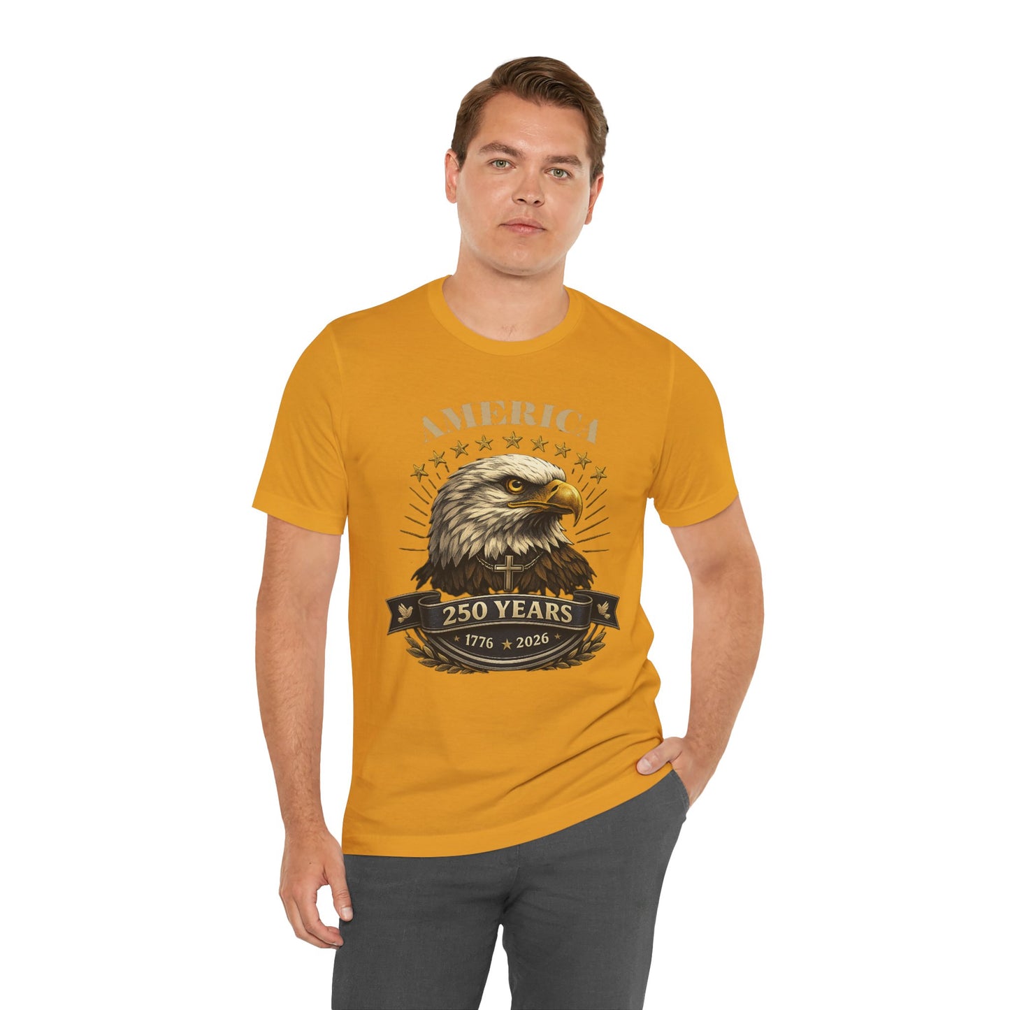 America 250th Anniversary Eagle T-Shirt — 1776–2026 Patriotic Tee