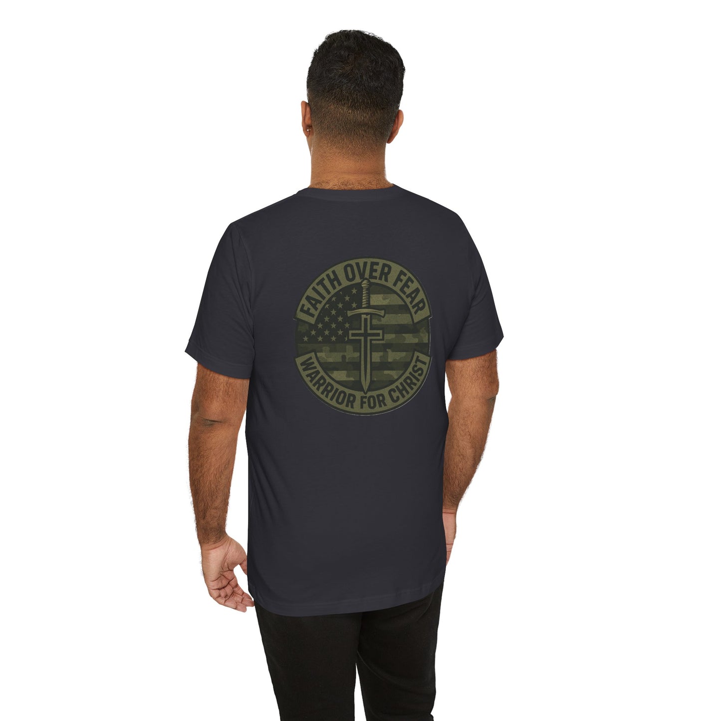Faith Over Fear "Warrior for Christ" T-Shirt