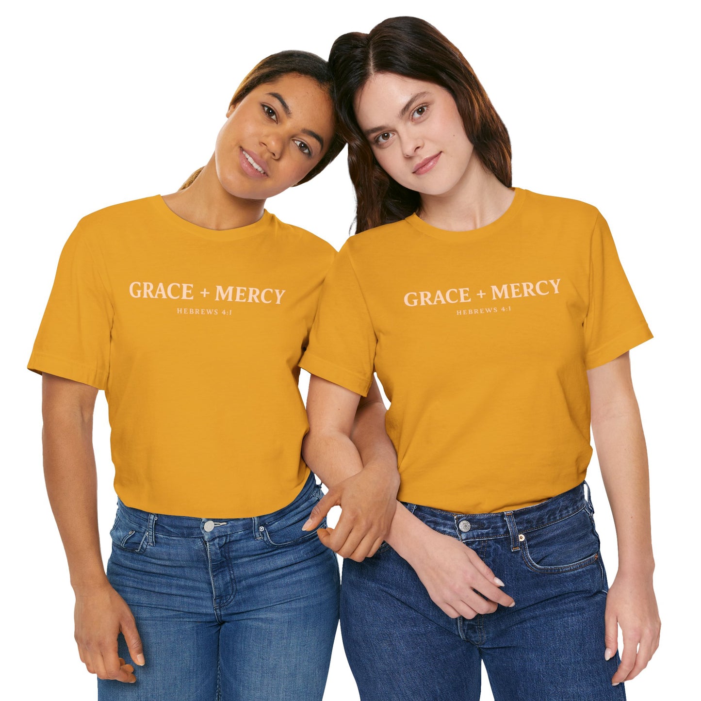 Grace + Mercy Graphic T-Shirt — Faith-Inspired Christian Tee