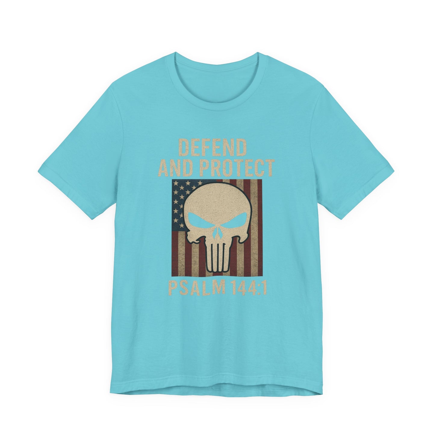 Defend and Protect Bible Verse Psalm 144:1 T-Shirt