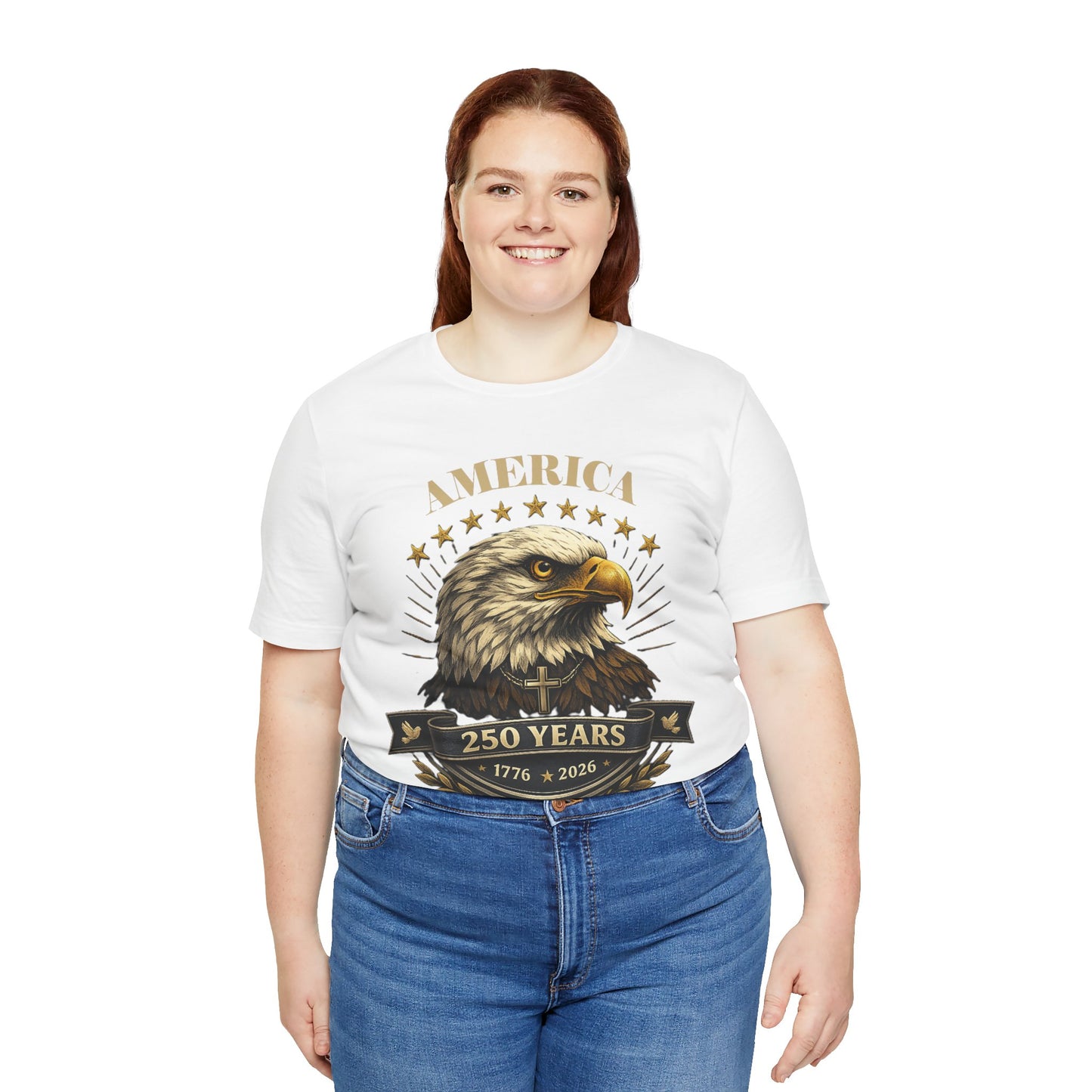 America 250th Anniversary Eagle T-Shirt — 1776–2026 Patriotic Tee