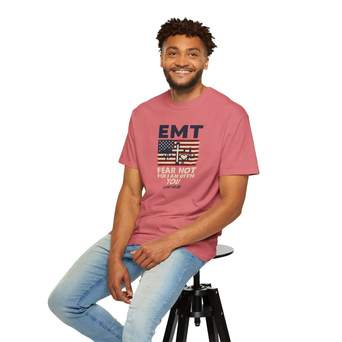 EMT "Fear Not For I Am With You" T-Shirt
