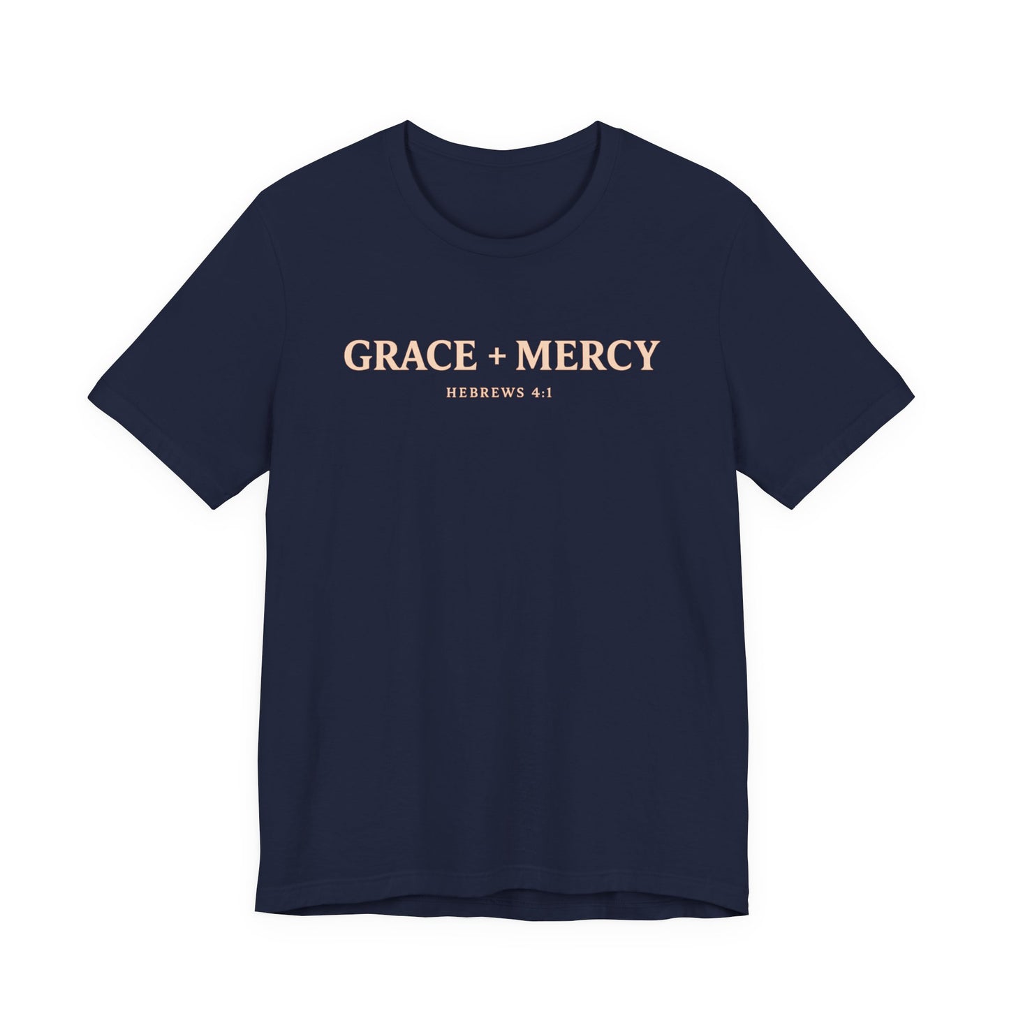 Grace + Mercy Graphic T-Shirt — Faith-Inspired Christian Tee