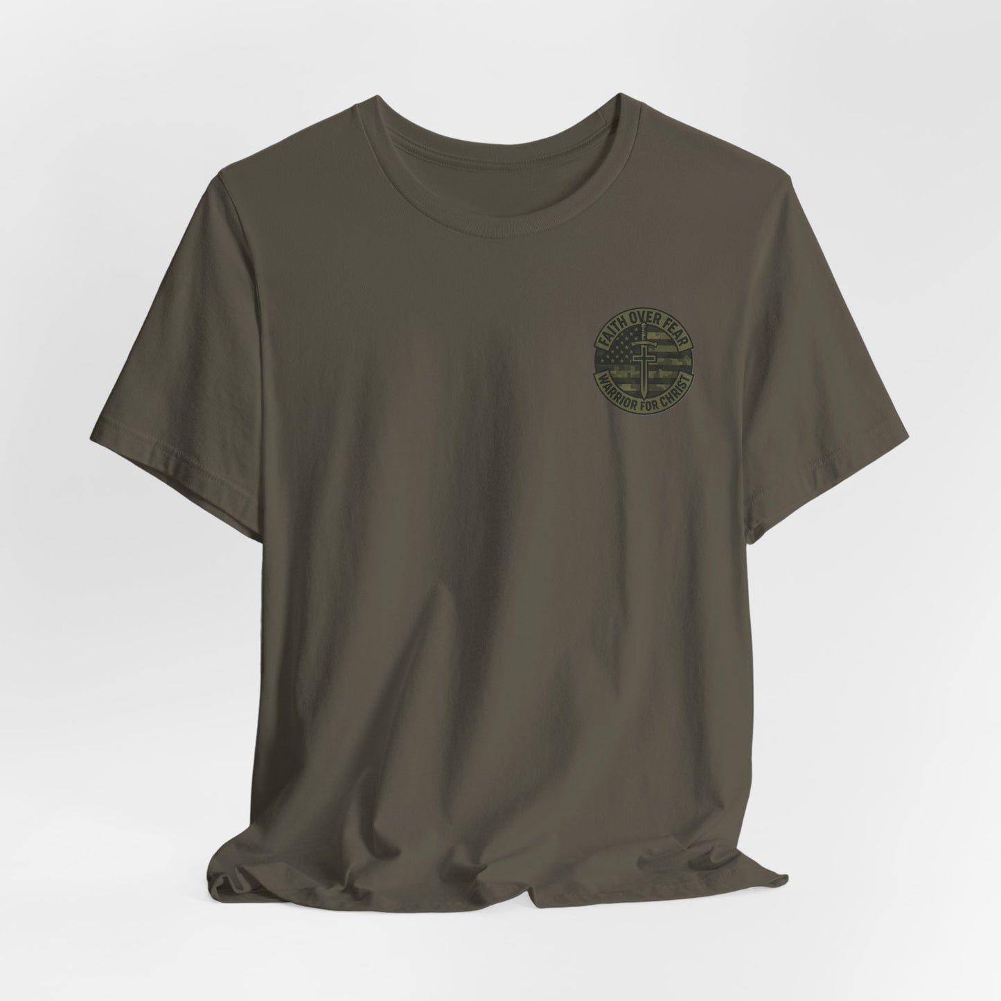 Faith Over Fear "Warrior for Christ" T-Shirt