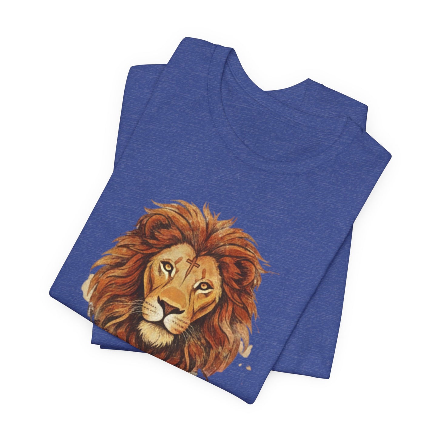 Lion of Judah T-Shirt — Faith & Strength Christian Tee