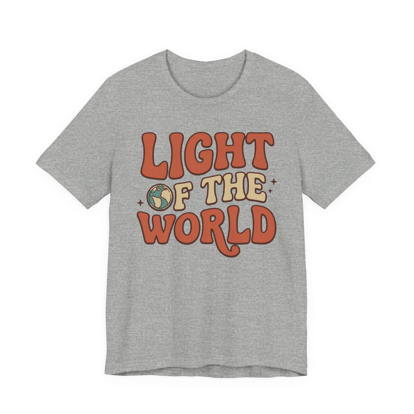 Light of the World T-Shirt — Inspirational Christian Tee