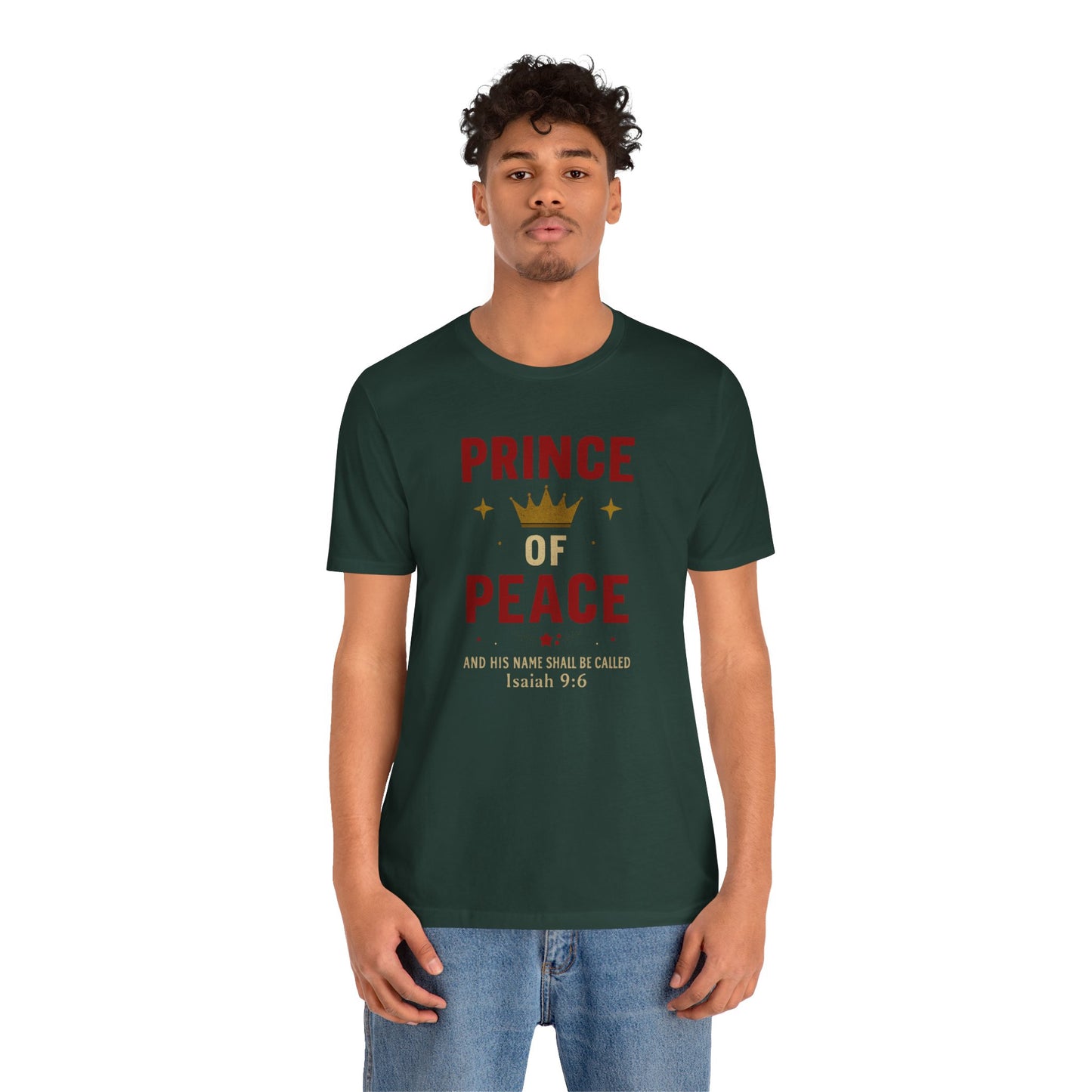 Prince of Peace Isaiah 9:6 T-Shirt — Bible Verse Christian Tee
