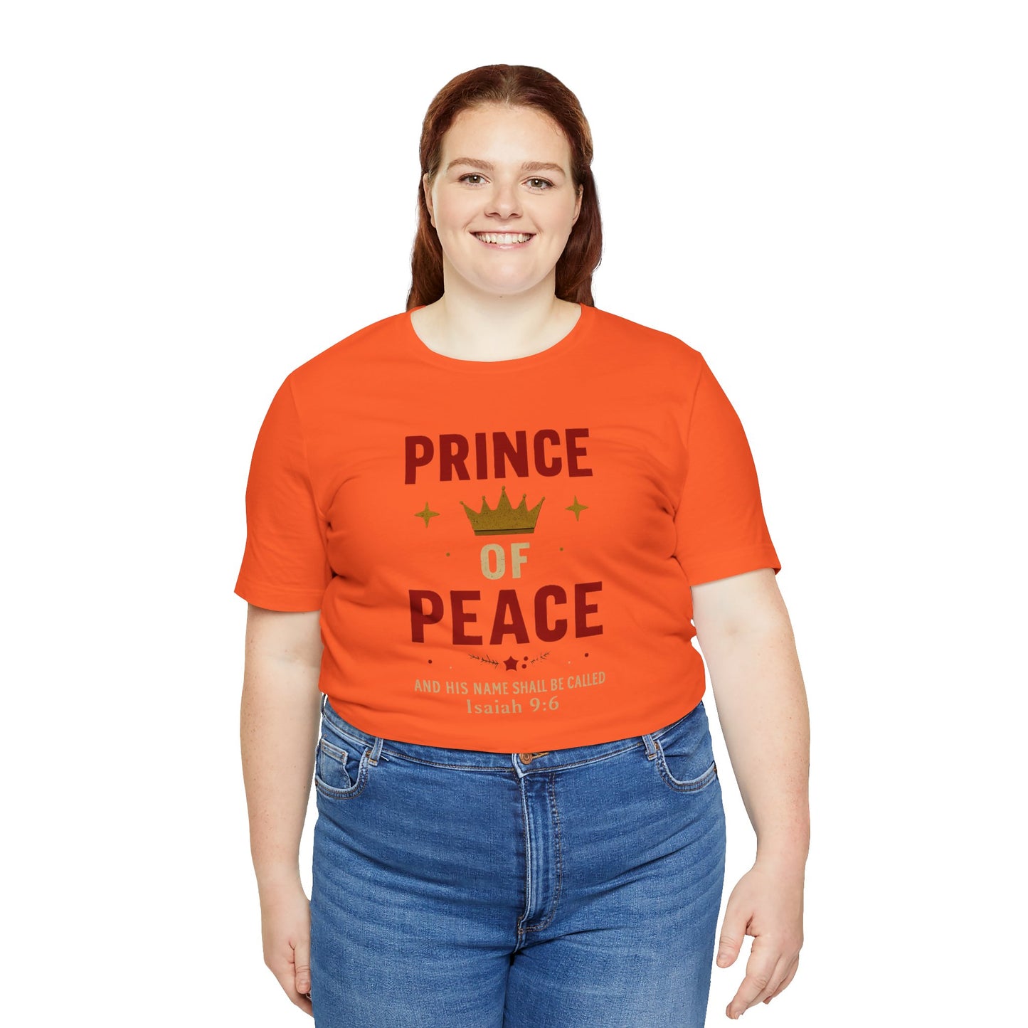 Prince of Peace Isaiah 9:6 T-Shirt — Bible Verse Christian Tee