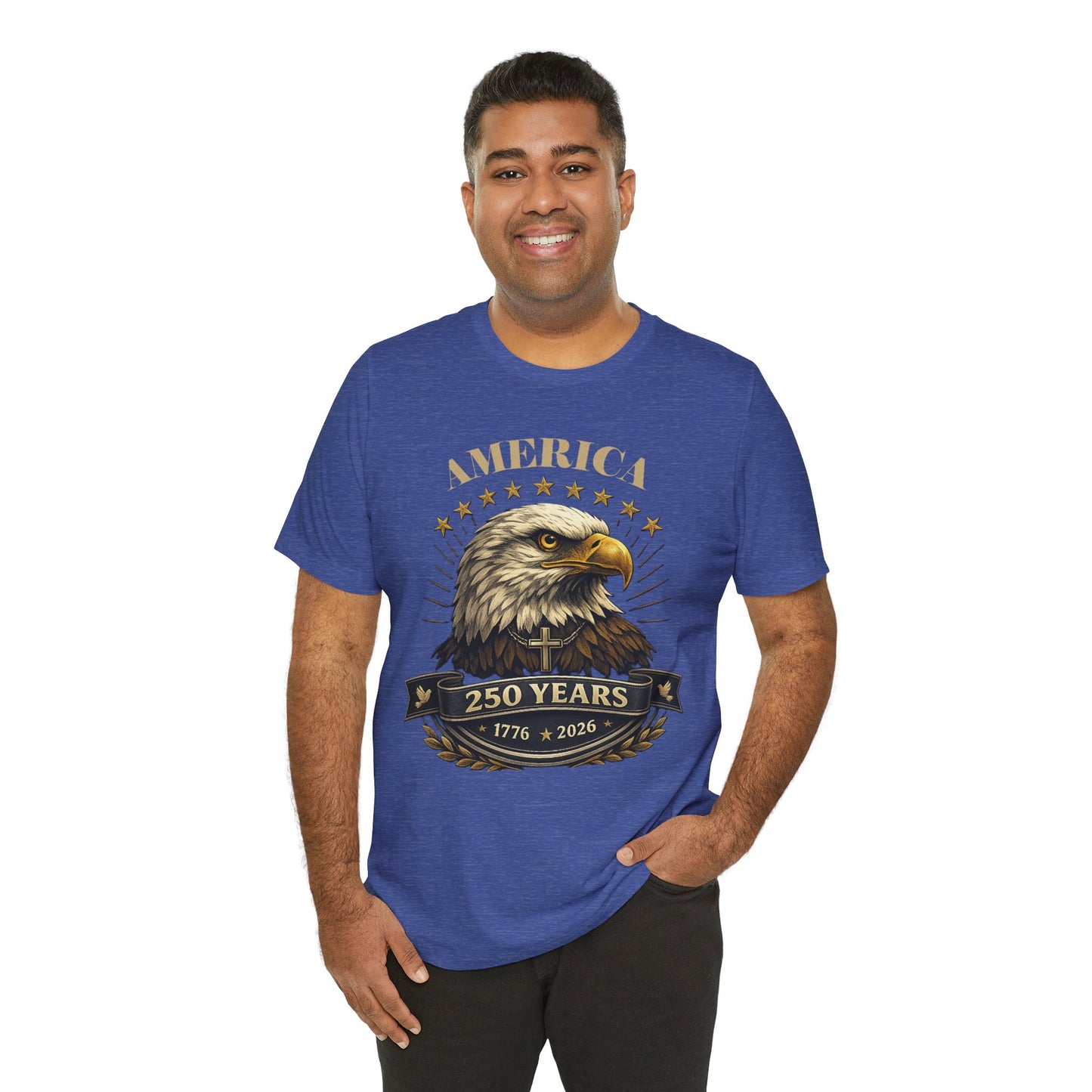 America 250th Anniversary Eagle T-Shirt — 1776–2026 Patriotic Tee