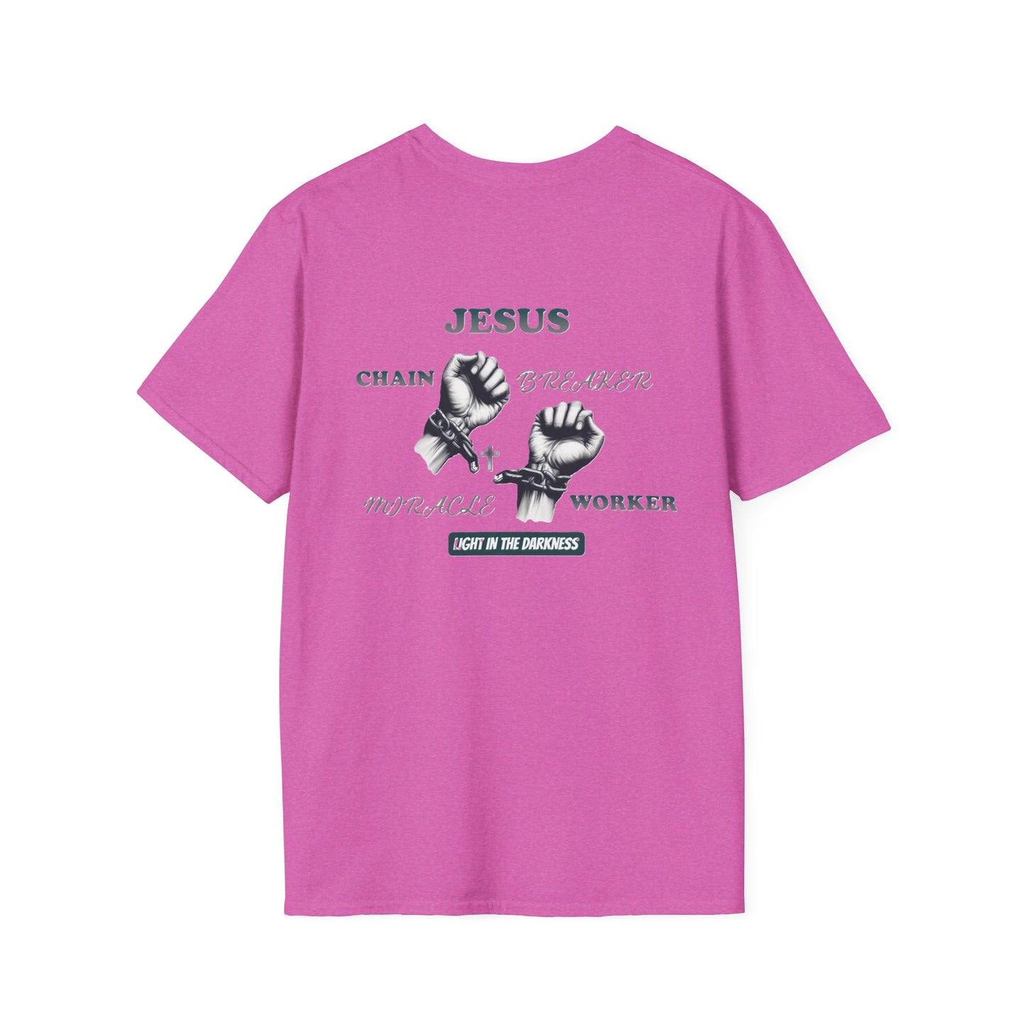 Christian Unisex Tee - Jesus Chain Breaker Design