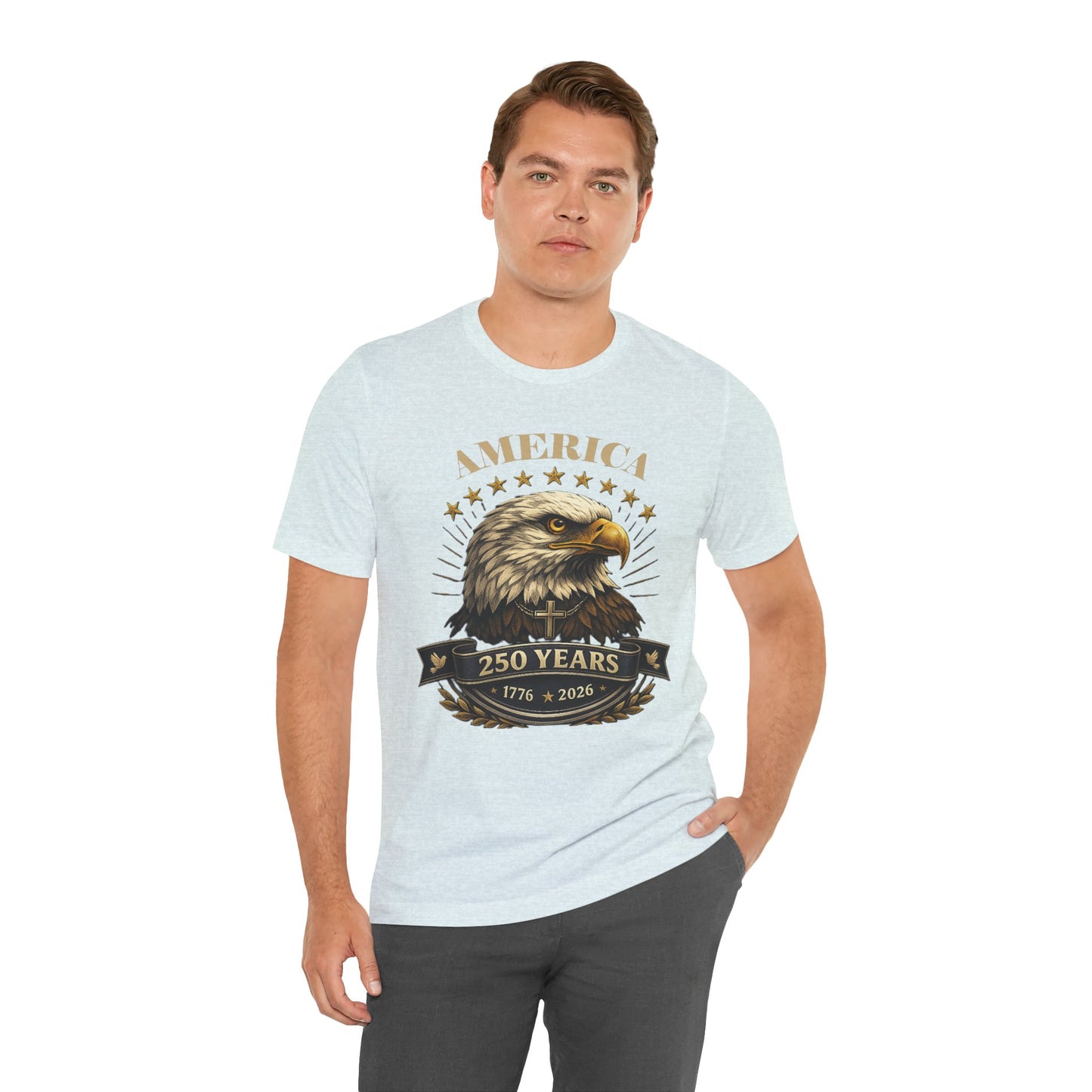 America 250th Anniversary Eagle T-Shirt — 1776–2026 Patriotic Tee