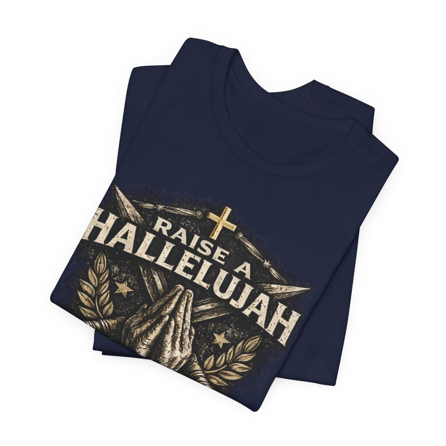 Christian T-Shirt “Raise a Hallelujah — In the Presence of My Enemies” Prayer Tee