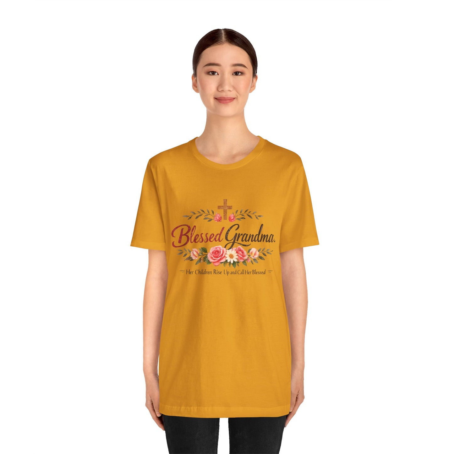 Blessed Grandma Floral Tee