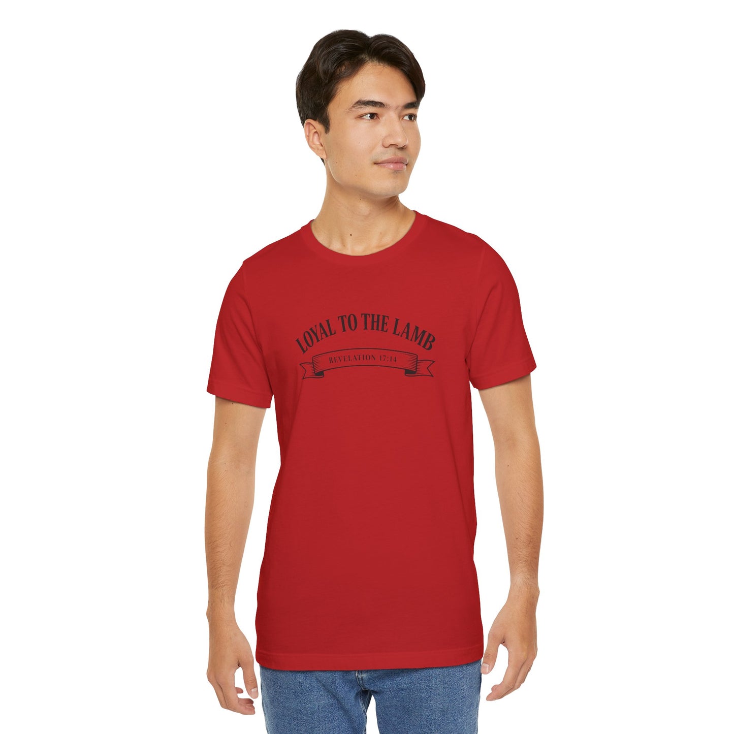 Loyal to the Lamb Tee — Christian Faith Short Sleeve T-Shirt