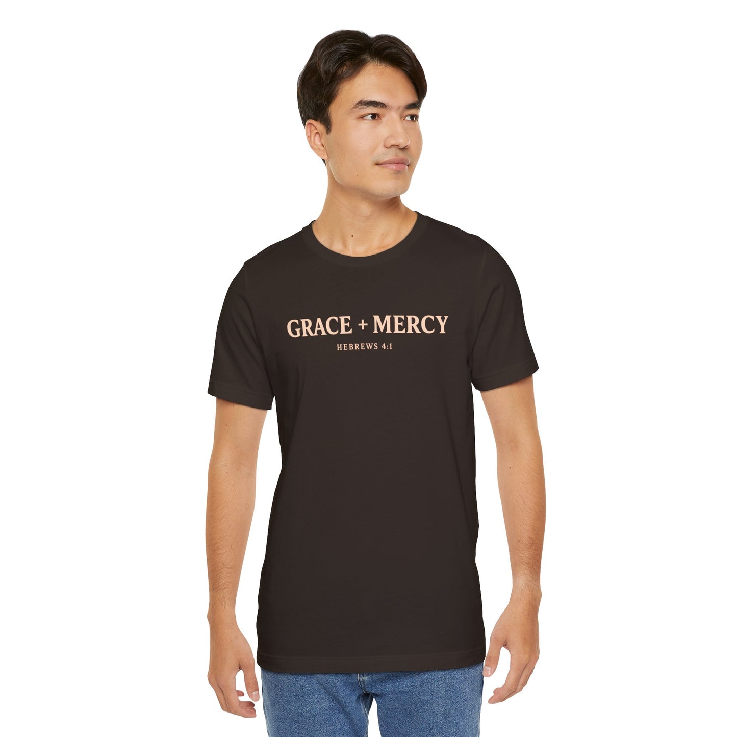 Grace + Mercy Graphic T-Shirt — Faith-Inspired Christian Tee