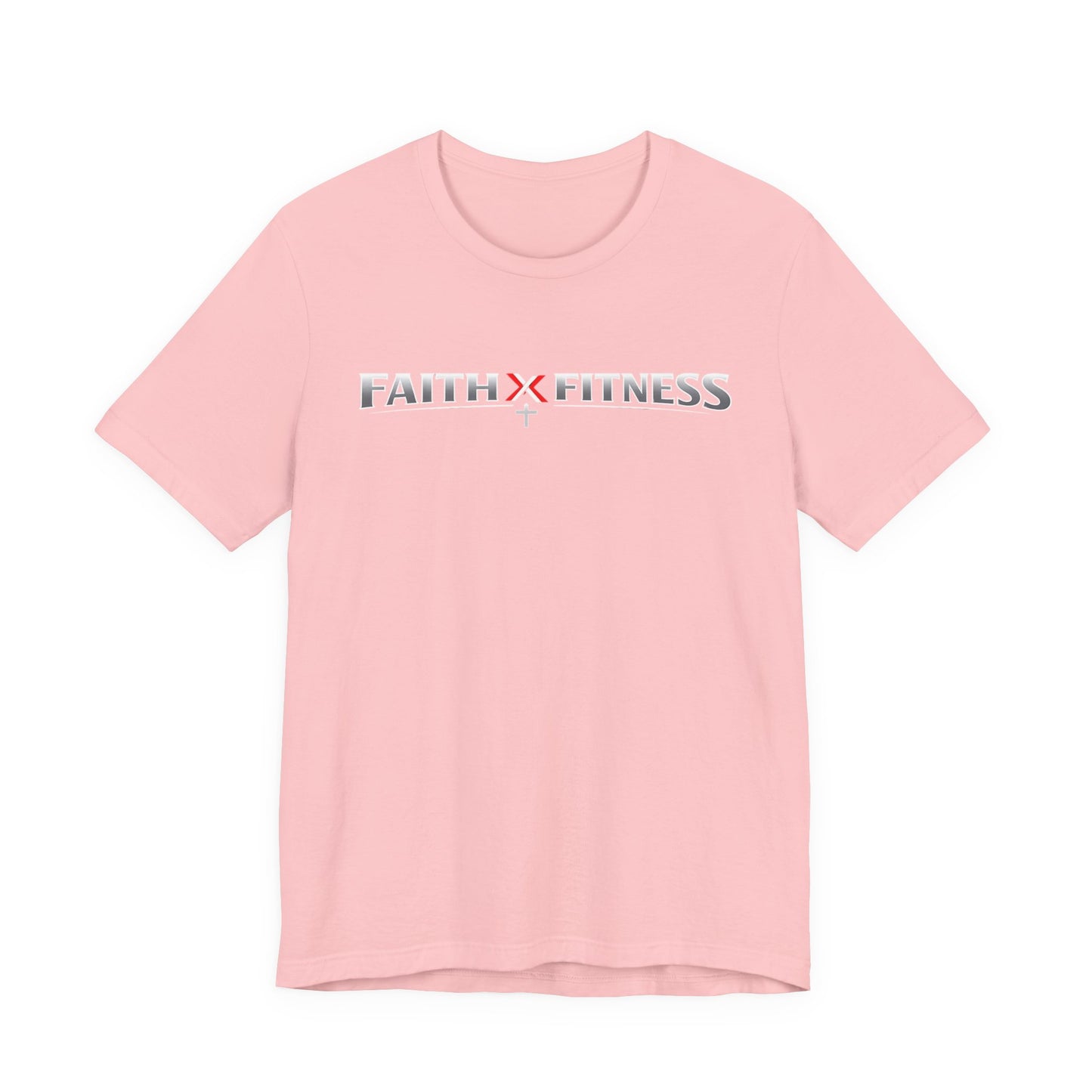 Faith x Fitness T-Shirt — Inspirational Workout Tee
