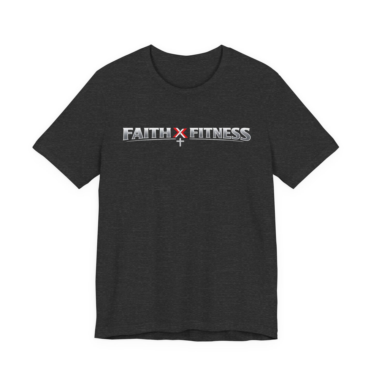 Faith x Fitness T-Shirt — Inspirational Workout Tee