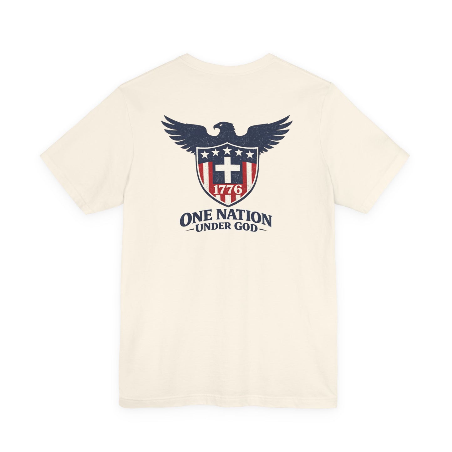 Patriotic Eagle 1776 T-Shirt — One Nation Under God Tee