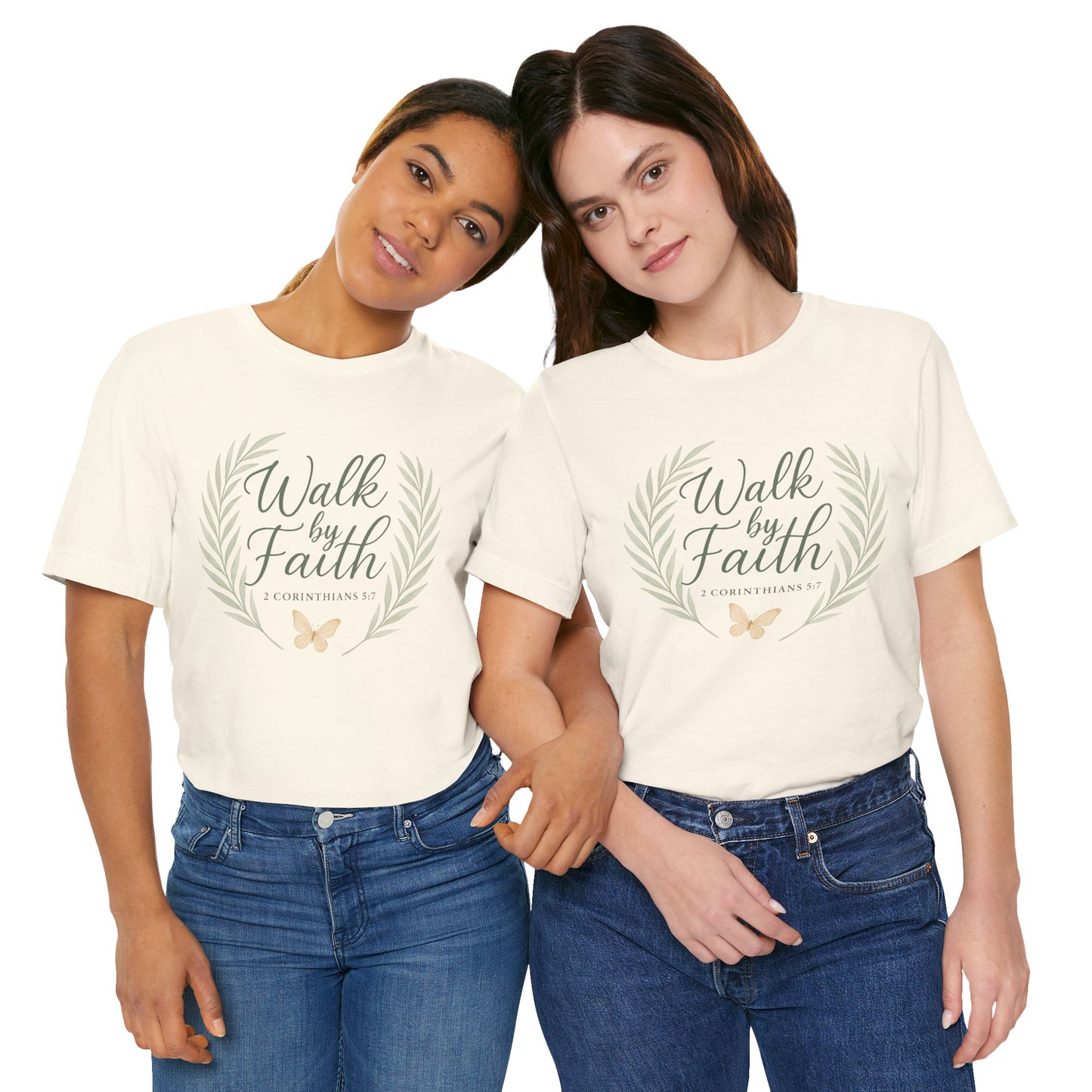 Walk by Faith T-Shirt — Inspirational Christian Tee (2 Corinthians)