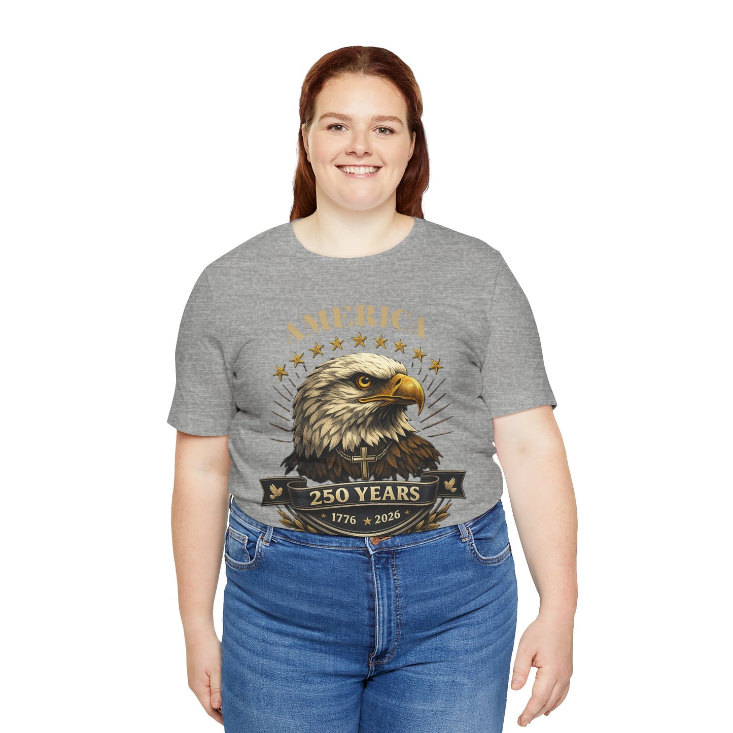 America 250th Anniversary Eagle T-Shirt — 1776–2026 Patriotic Tee