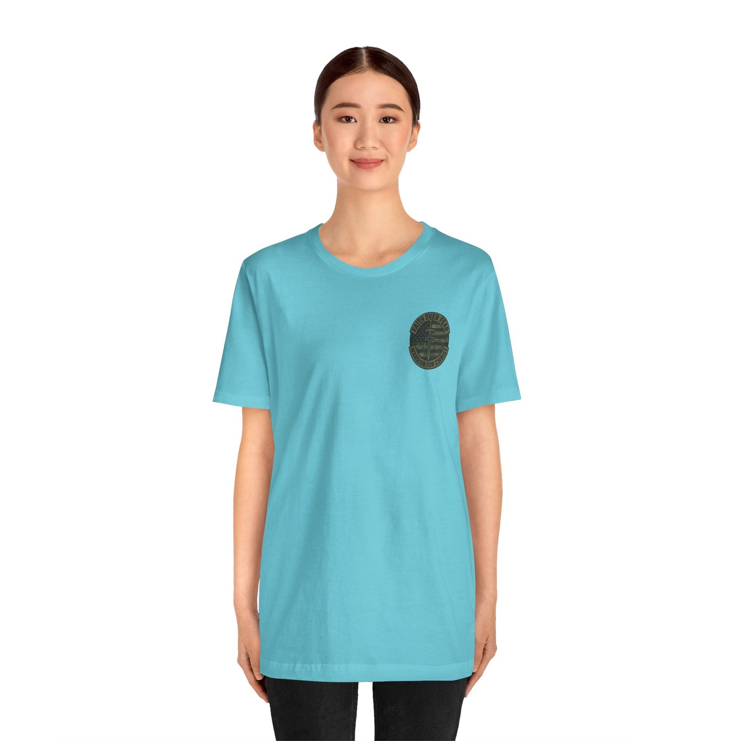 Faith Over Fear "Warrior for Christ" T-Shirt