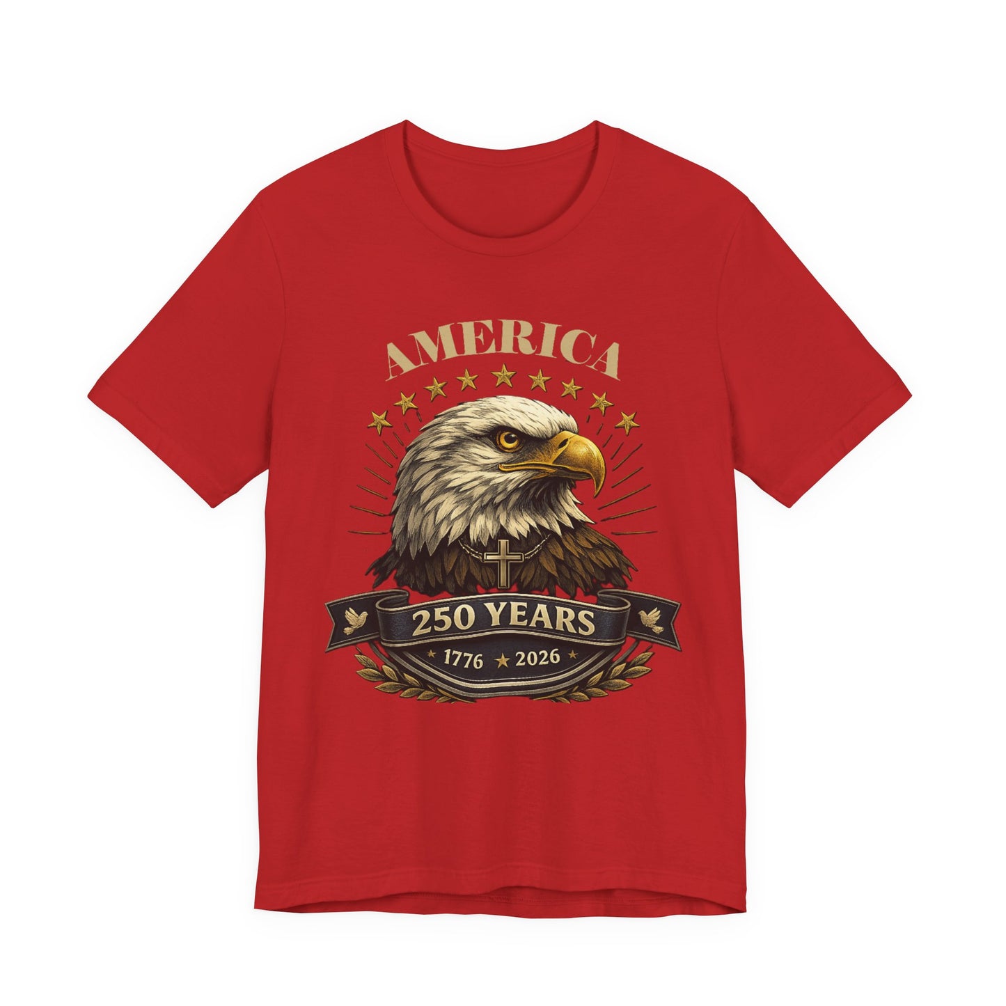 America 250th Anniversary Eagle T-Shirt — 1776–2026 Patriotic Tee