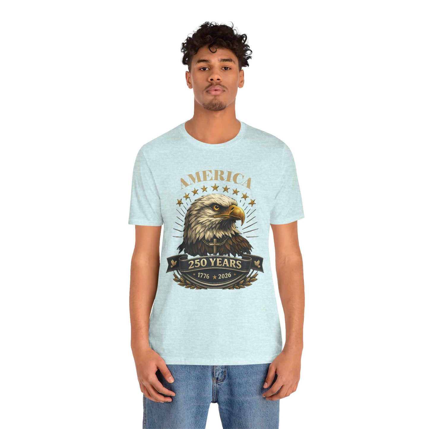 America 250th Anniversary Eagle T-Shirt — 1776–2026 Patriotic Tee