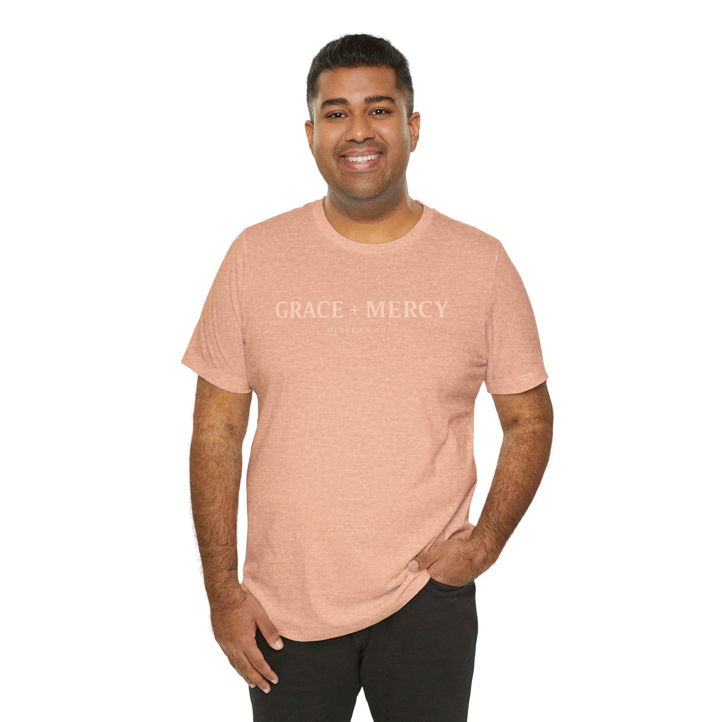Grace + Mercy Graphic T-Shirt — Faith-Inspired Christian Tee