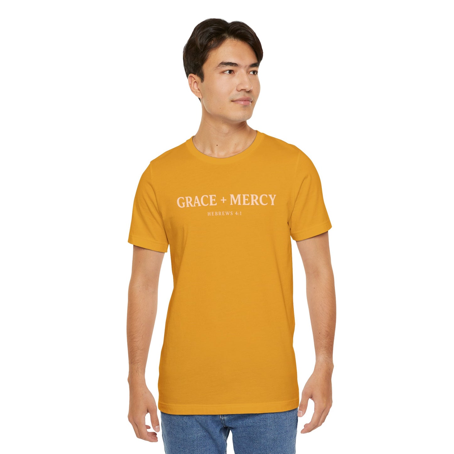 Grace + Mercy Graphic T-Shirt — Faith-Inspired Christian Tee