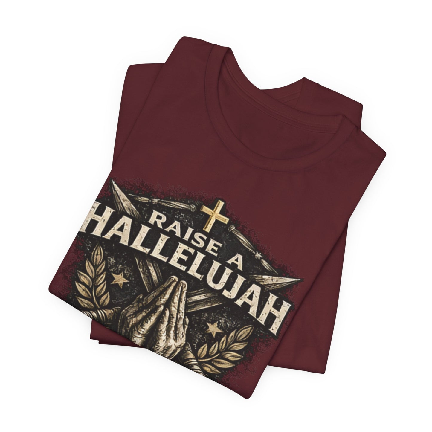 Christian T-Shirt “Raise a Hallelujah — In the Presence of My Enemies” Prayer Tee