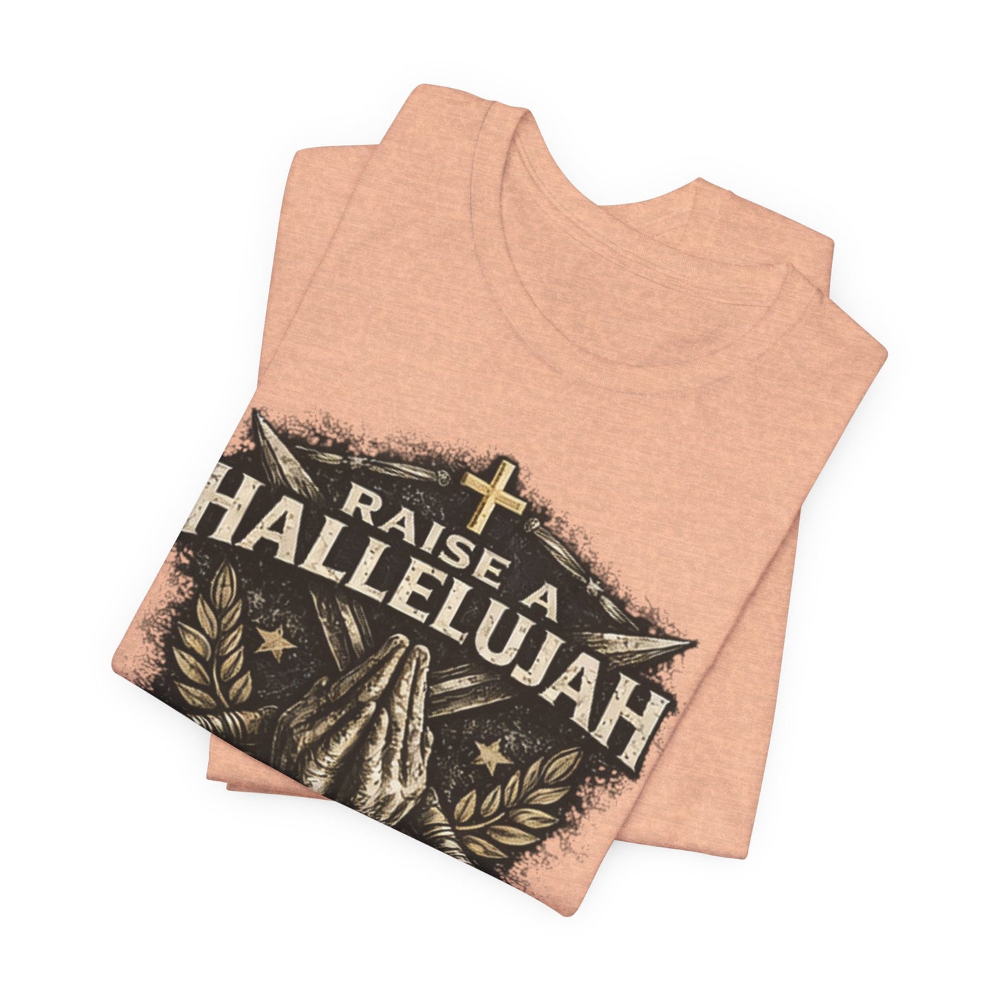 Christian T-Shirt “Raise a Hallelujah — In the Presence of My Enemies” Prayer Tee
