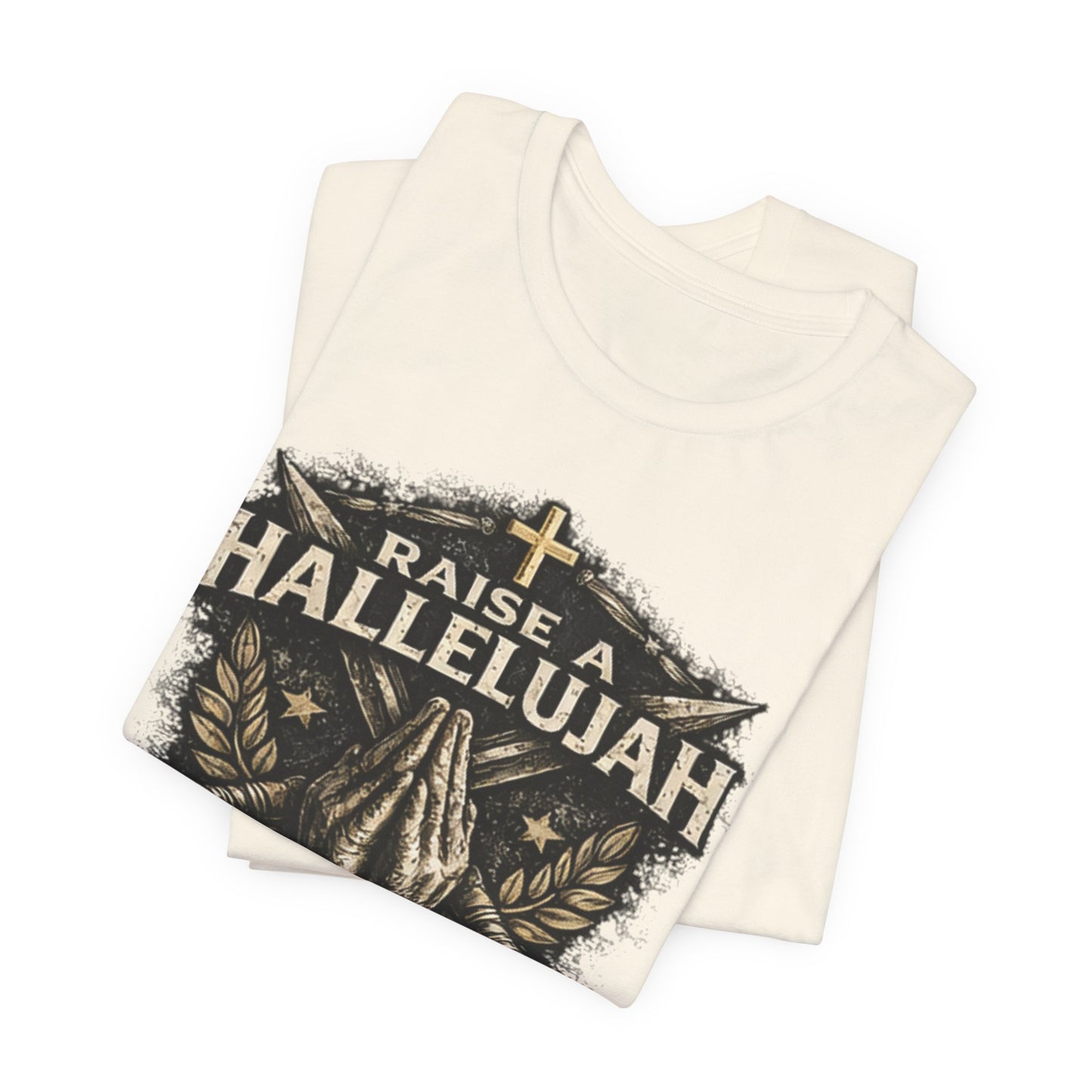 Christian T-Shirt “Raise a Hallelujah — In the Presence of My Enemies” Prayer Tee