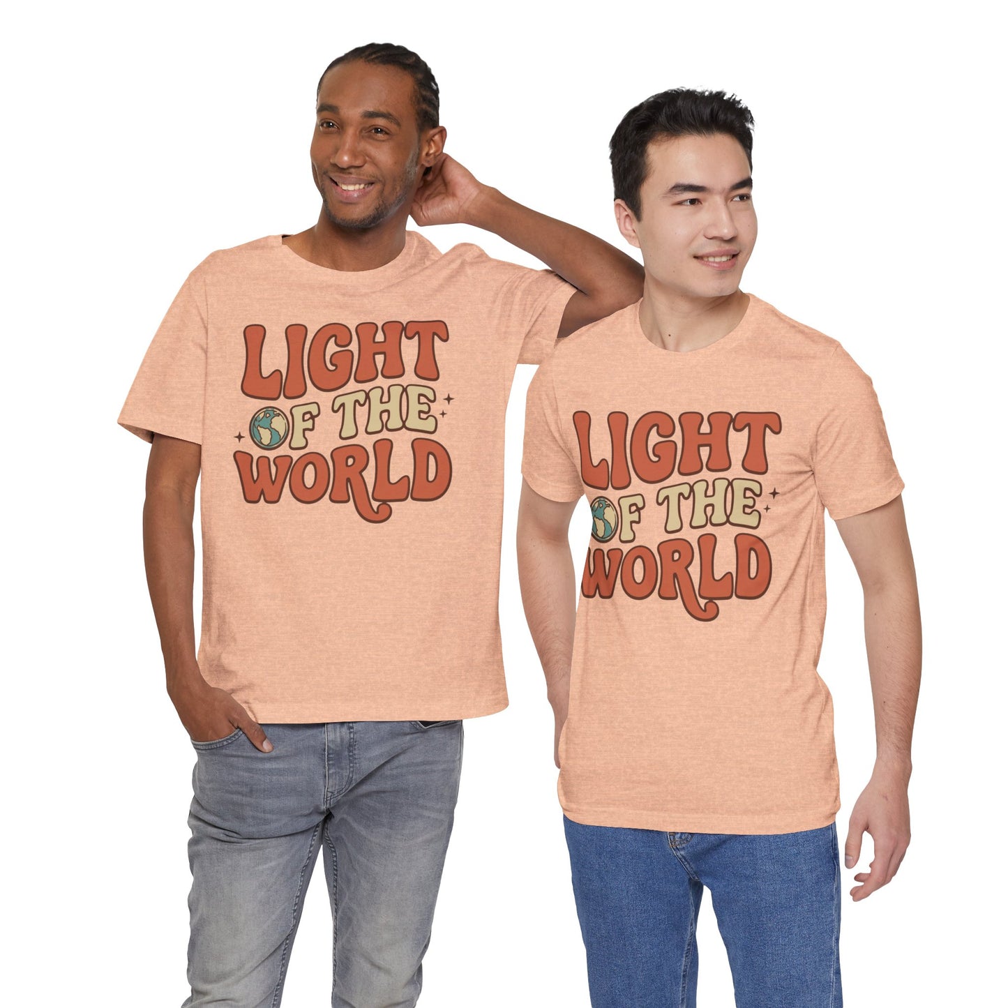 Light of the World T-Shirt — Inspirational Christian Tee