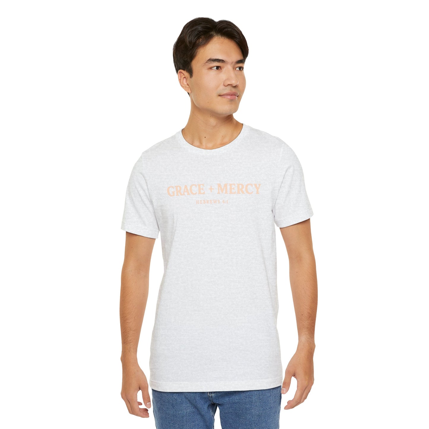 Grace + Mercy Graphic T-Shirt — Faith-Inspired Christian Tee