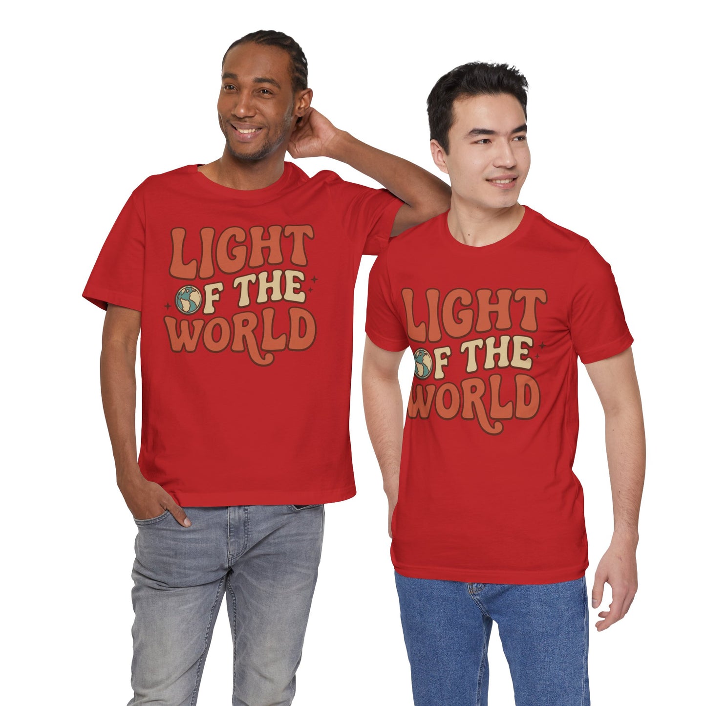 Light of the World T-Shirt — Inspirational Christian Tee