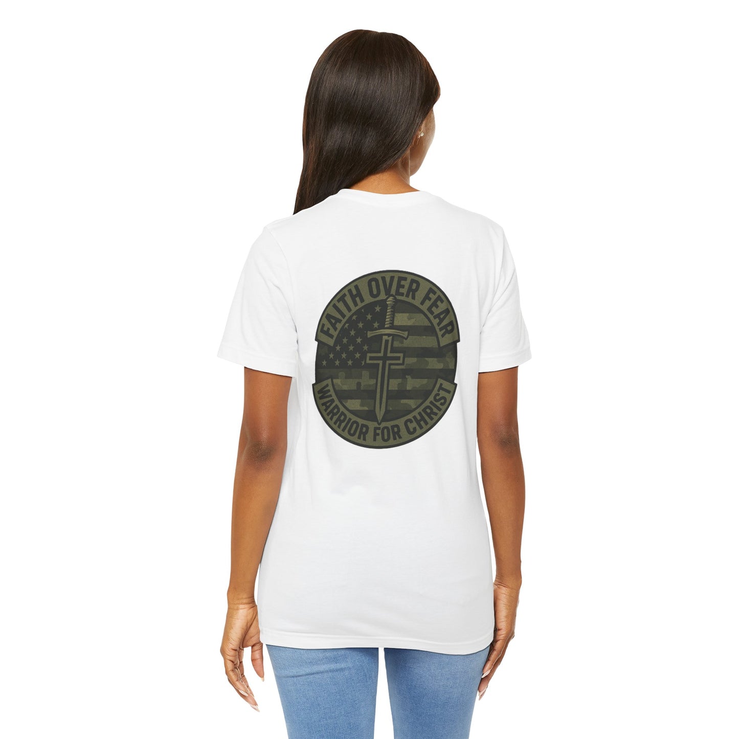Faith Over Fear "Warrior for Christ" T-Shirt